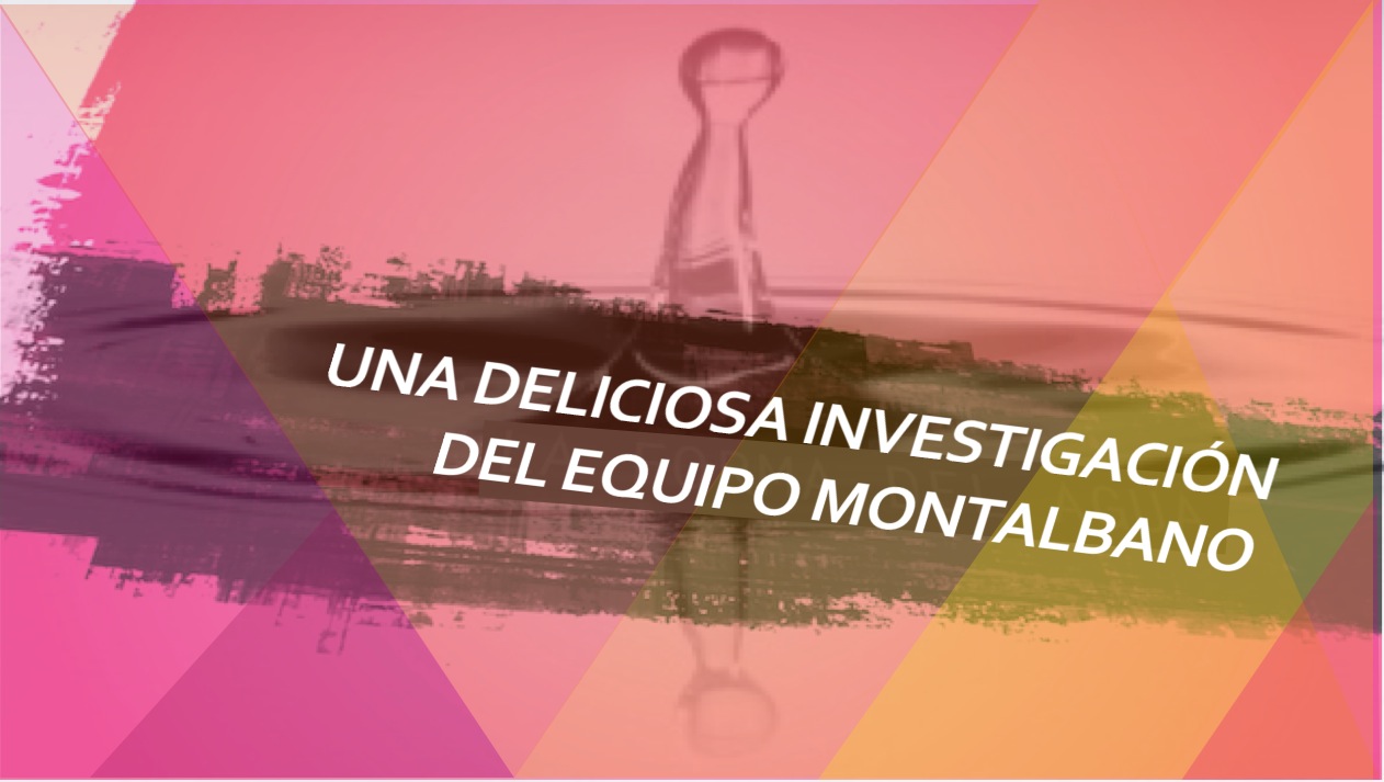 Una deliciosa investigación del equipo Montalbano LEACamFormaDelAgua